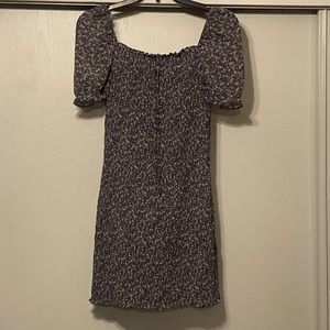 Blue flower dress